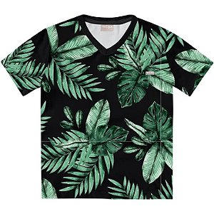 Camiseta Estampa Tropical - Milon
