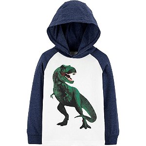 Camiseta Dinossauro com Capuz - Carter's