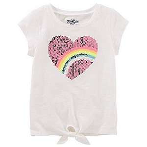 Camiseta Oshkosh Manga Curta – Love