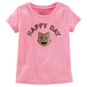 Camiseta Baby Girls Oshkosh – Happy Day