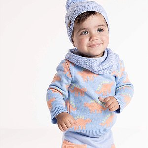 Sweater Murilo Kids Azul-Mini Lord