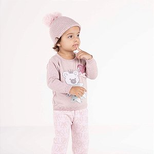 Sweater Pietra Baby Infantil Menina - Mini Lady
