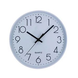 Relógio de Parede Redondo 25cm Cores Sortidas - Tecnolar