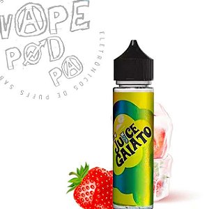 E-líquido Juice Gaiato Morango Ice 60ml