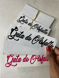 Adesivos Gata do Asfalto