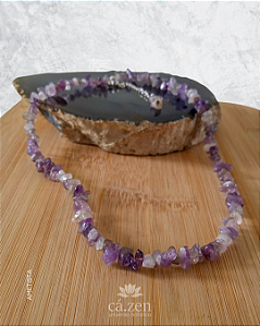 Choker Jaipur II - Cascalho de Cristais