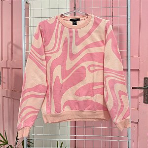 Moletom rosa F21 - P