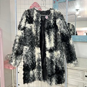 Casaco de pelo fake Zara - M
