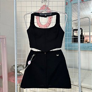 Conjunto Upcycling autoral preto - 38