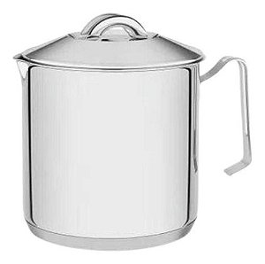 Caneca Leiteira Fervedor Tramontina Com Tampa Indução Fundo Triplo Solar 2Litros