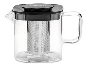 Bule Tramontina Quadrado Vidro c/Infusor 0,6l 61763060