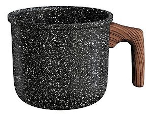 Fervedor Leiteira AntiAderente Colorstone 14cm Wooden