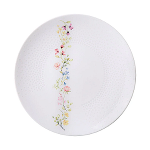 Prato Raso 28cm Refeição Porcelana Decorada Artemis Tramontina
