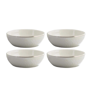Jogo Kit 4 Tigelas Bowl Cumbuca Cerâmica Harmony 523ml Caldo Sopa Corona