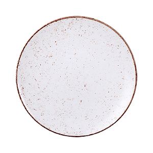 Prato Raso Marrom em Porcelana Decorada 28 cm Rústico Tramontina
