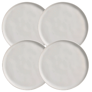 Jogo de Pratos Raso Jantar Refeição 27,5cm Kit 4 Peças Bio Stoneware Vit Cerâmica Porto Brasil