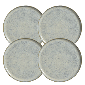 Jogo De Pratos Sobremesa 21,5cm Kit 4 Peças Bio Green Granite Cerâmica Porto Brasil