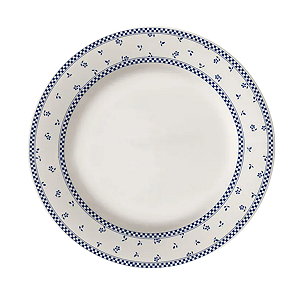 Prato Fundo 21cm Sopa 560ml Domino Cerâmica Decorada Corona