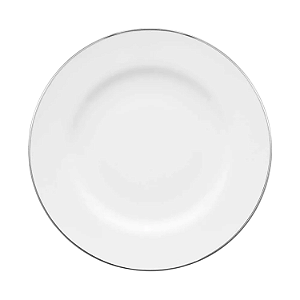 Prato Fundo 23,5cm Sopa Porcelana Luxo Borda Prata Isabel Prata Oxford