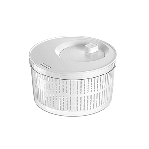 Secador Centrifuga Salada Organizador de Geladeira 5,5 Litros Clear Fresh Ou