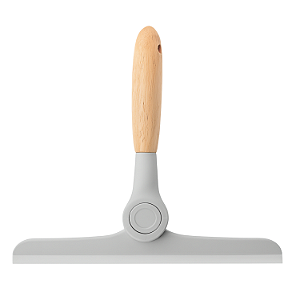 Rodinho de Pia Cabo Bambu Dobrável Rodo para Cozinha Organizador de Bancada