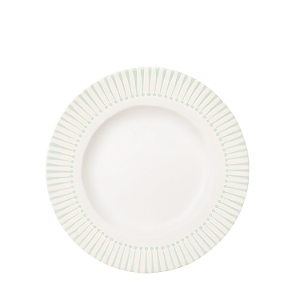 Prato Raso Jantar Monocroma 28cm Porcelana Decorado Tramontina