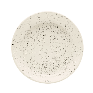 Prato Fundo de Cerâmica 20,5 cm Sopa Flat Chuvisco Oxford Decorado