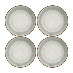 Jogo de Prato Fundo 25cm Kit 4 Pçs Sopa Durban Alleanza Rustico