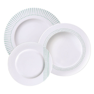 Aparelho de Jantar Jogo Pratos Kit 18 Peças Monocroma Cerâmica Tramontina