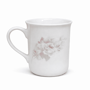 Caneca Xícara Chá 250ml Chocolate Porcelana Eterna Schmidt