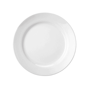Prato Sobremesa 19cm Branco Cilindrica Porcelana Schmidt