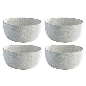 Jogo de Bowls Kit 4 Peças Órion 610ml 15cm Cerâmica Off White Florarte