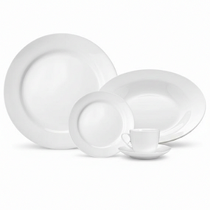 Aparelho de Jantar Completo Kit 16 Peças Clean Porcelana Lyor