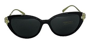 Oculos De Sol Versace Mod.4351-b Feminino Acetato
