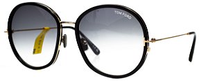 Oculos de Sol Tom Ford Hunter-02 TF946 01B 58 LJ1
