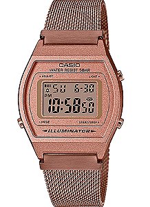 Relógio CASIO Vintage Feminino B640WMR-5ADF