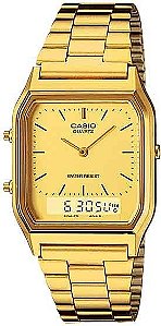 Relógio CASIO Masculino Vintage AQ-230GA-9DMQ