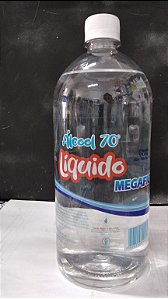 Álcool liquido 70° - 1 Litro