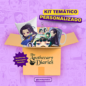 Kit Temático Personalizado - Anime Diários de uma Apotecária – Tamanhos P ao XG