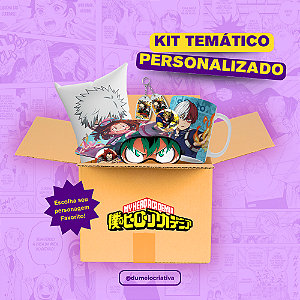 Kit Temático Personalizado - Anime Boku no Hero – Tamanhos P ao XG