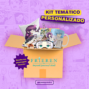 Kit Temático Personalizado - Anime Frieren – Tamanhos P ao XG