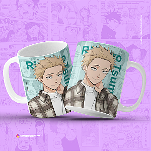 Caneca Rintaro Tsumugi - Caneca Personalizada Anime Fragrant Flower 325ml