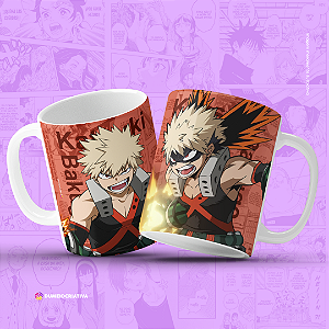 Caneca Bakugo - Caneca Personalizada anime Boku no Hero 325ml