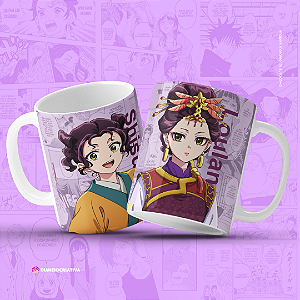 Caneca Loulan/Shisui - Caneca Personalizada Anime Diário de uma Apotecária 325ml