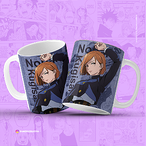 Caneca Nobara - Caneca Personalizada anime Jujutsu Kaisen 325ml