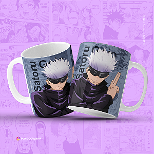 Caneca Gojo - Caneca Personalizada anime Jujutsu Kaisen 325ml