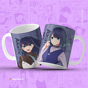 Caneca Akane - Caneca Personalizada Anime Oshi no Ko 325ml