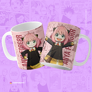 Caneca Anya - Caneca Personalizada Anime Spy X Family 325ml