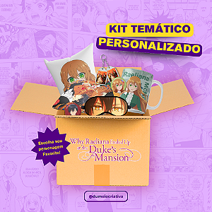 Kit Temático Personalizado Mix - Anime Como Raeliana Foi Parar na Mansão do Duque – Tamanhos P ao XG