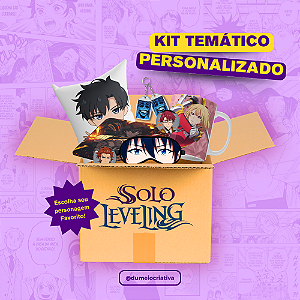 Kit Temático Personalizado - Anime Solo Leveling – Tamanhos P ao XG